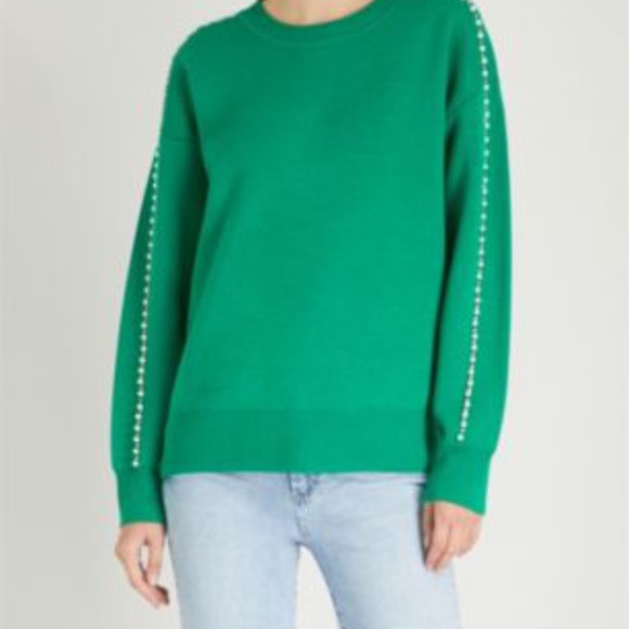 Sandro Emerald Green Sweater - Picture 5 of 6